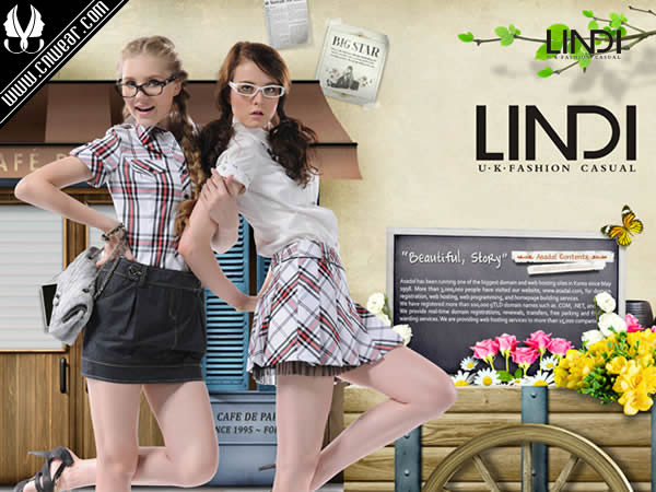 LINDI 零典女装品牌形象展示