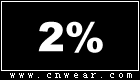 2%(百分之二)