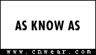 AS KNOW AS品牌LOGO