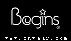 BEGINS品牌LOGO