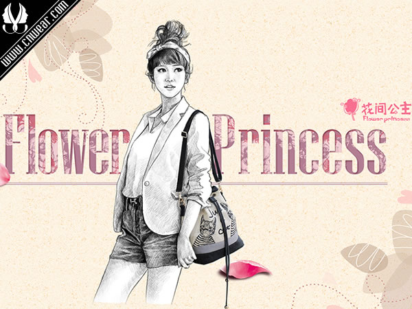 花间公主 Flower Princess品牌形象展示