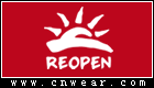 REOPEN 太阳石童装品牌LOGO