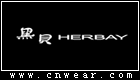 HERBAY 黑贝女裤品牌LOGO