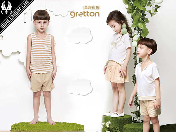 GRETTON 绿典童装(绿典彩棉)品牌形象展示