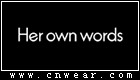 Her own words (懂她内衣)品牌LOGO