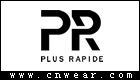 PLUS RAPIDE (PR男装)品牌LOGO