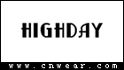 HIGHDAY 轩日女装品牌LOGO