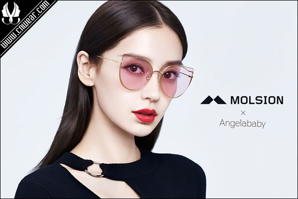 Angelababy任陌森眼镜品牌代言人